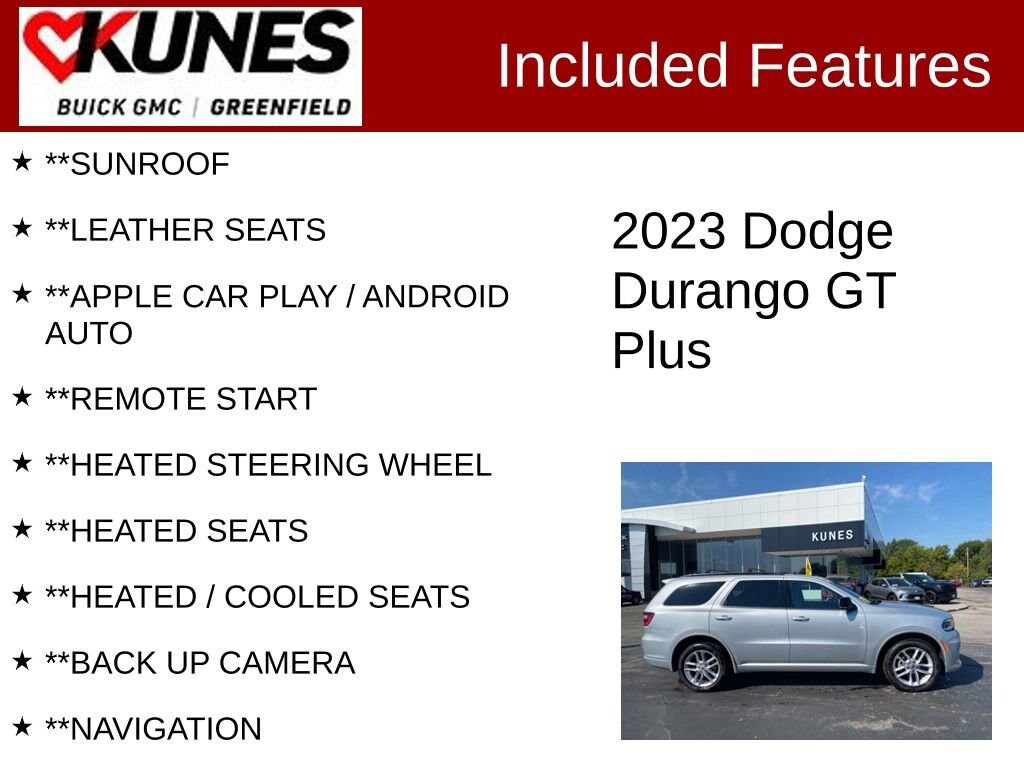 Used 2023 Dodge Durango GT Plus