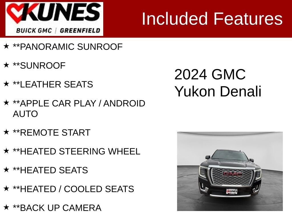 Used 2024 GMC Yukon Denali SUV