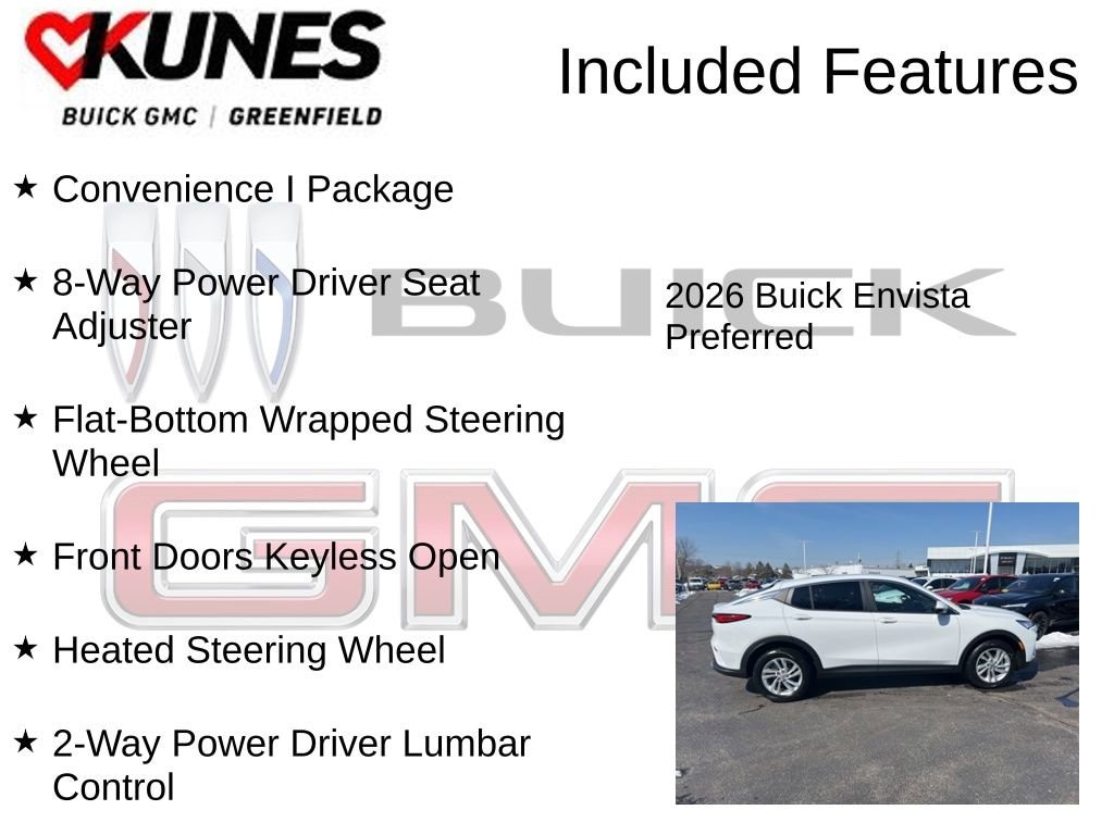 New 2026 Buick Envista Preferred SUV