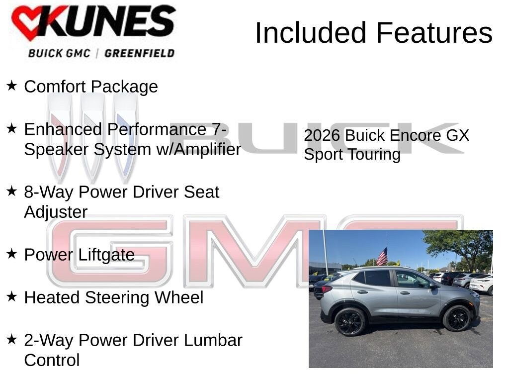 New 2026 Buick Encore GX Sport Touring SUV