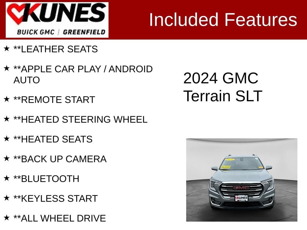Used 2024 GMC Terrain SLT SUV