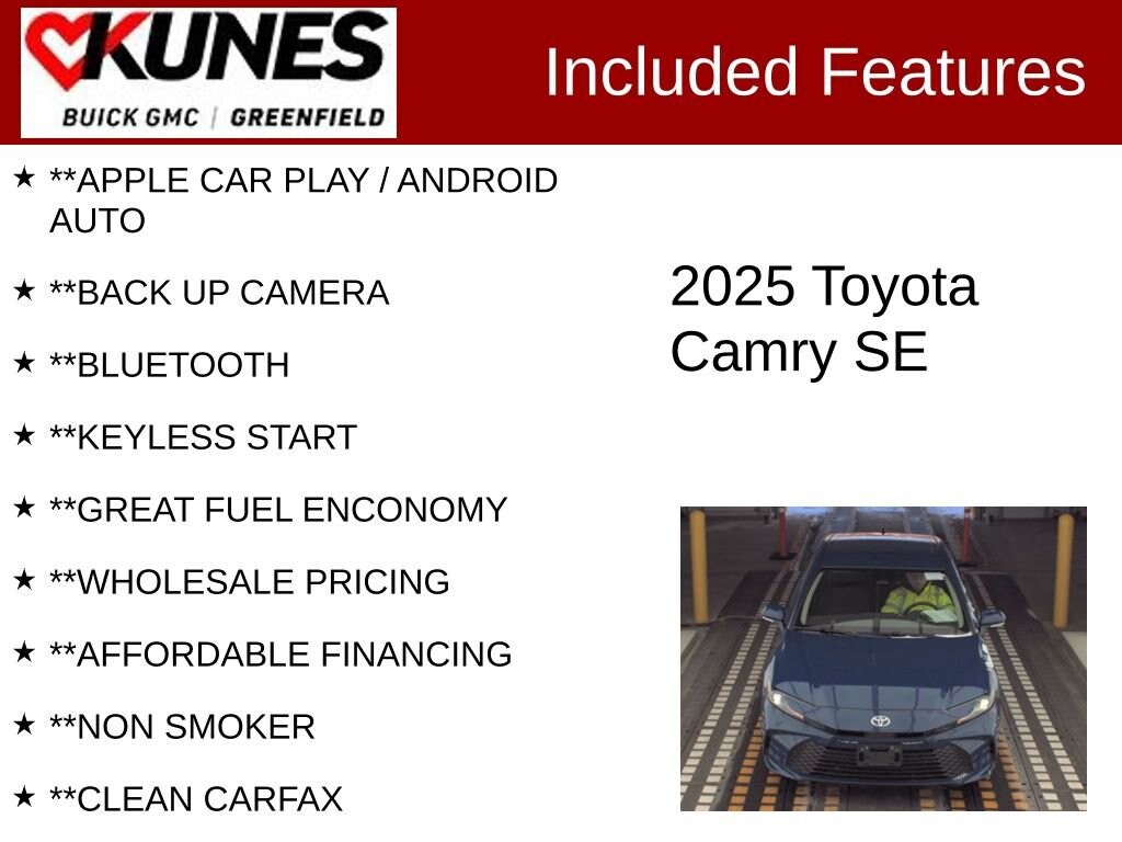 Used 2025 Toyota Camry LE