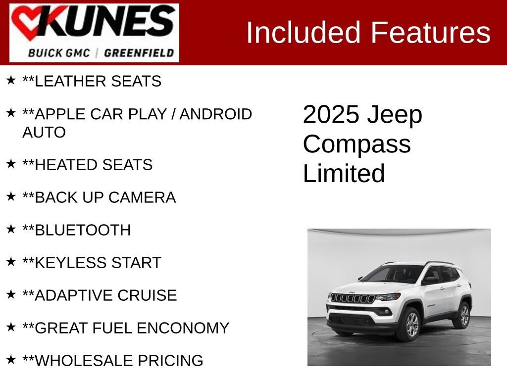 Used 2025 Jeep Compass Limited