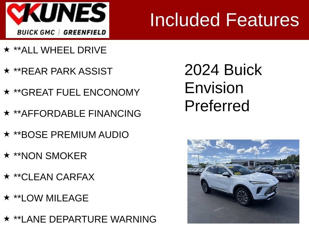 Used 2024 Buick Envision Preferred SUV
