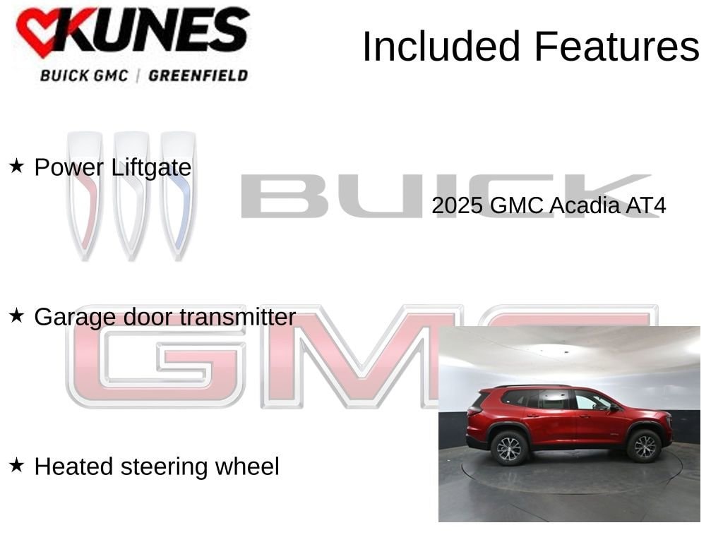 New 2025 GMC Acadia AT4 SUV