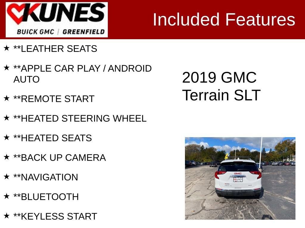 Used 2019 GMC Terrain SLT SUV
