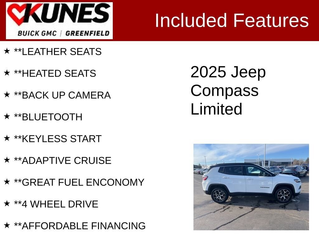 Used 2025 Jeep Compass Limited