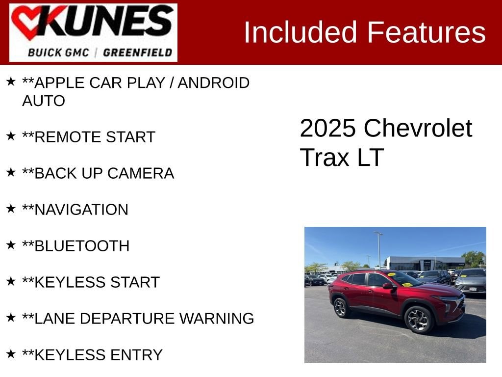 Used 2025 Chevrolet Trax LT SUV