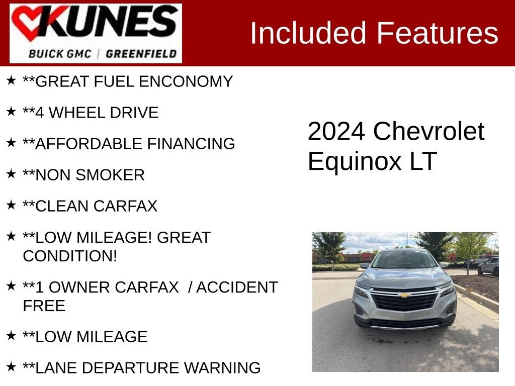 Used 2024 Chevrolet Equinox LT SUV