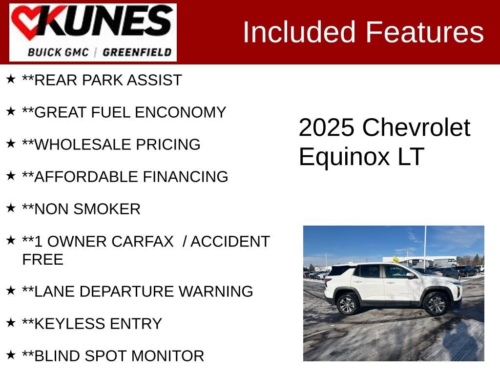 Used 2025 Chevrolet Equinox LT SUV