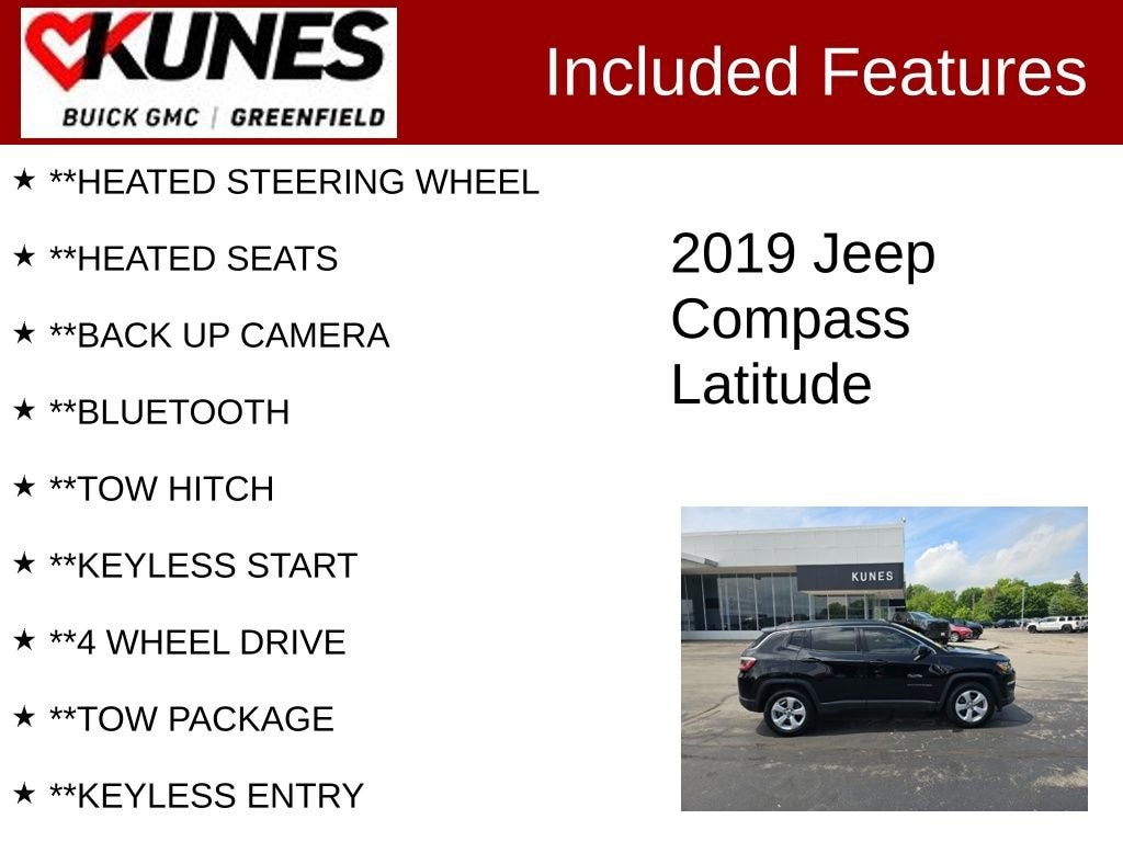 Used 2019 Jeep Compass Latitude