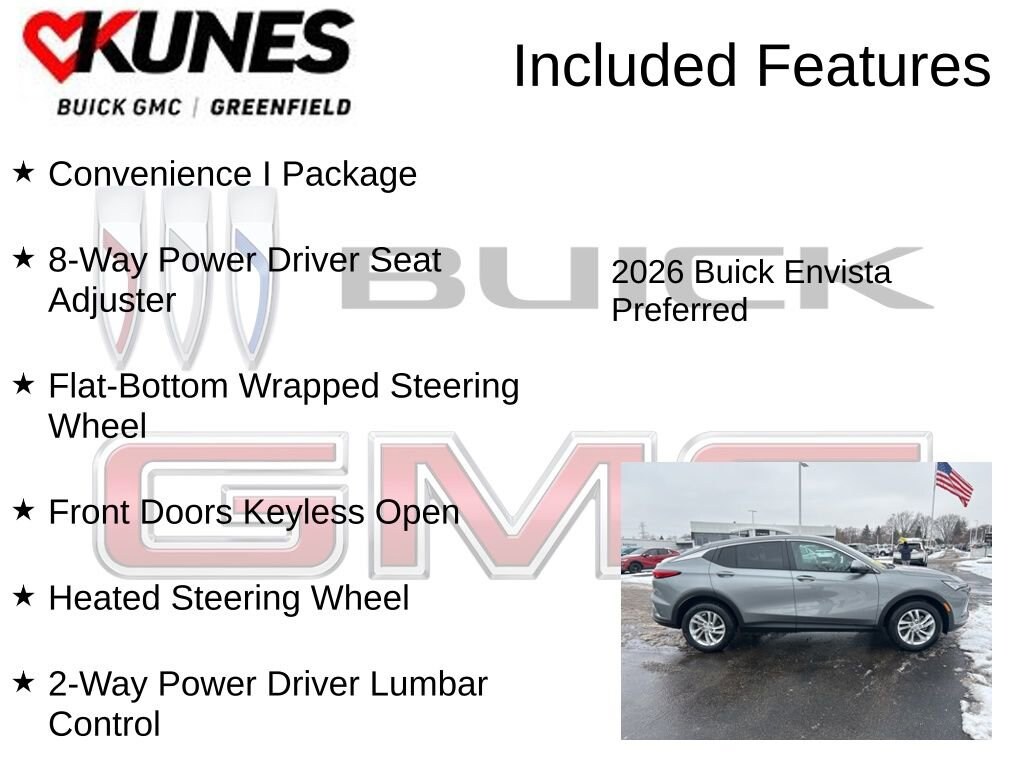New 2026 Buick Envista Preferred SUV