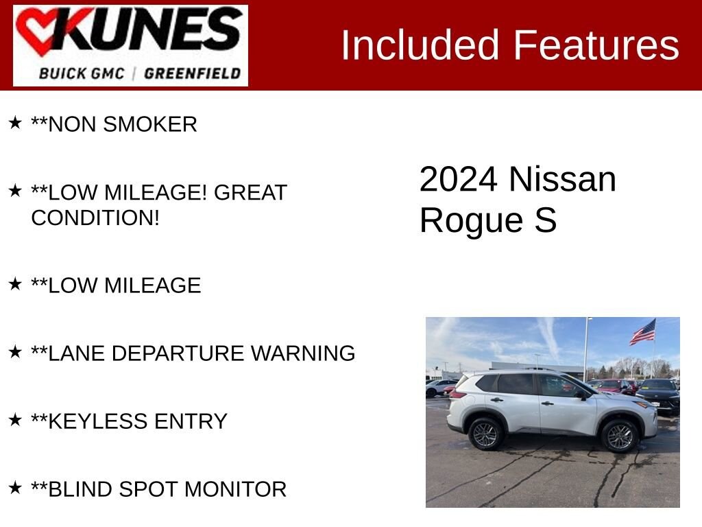 Used 2024 Nissan Rogue S