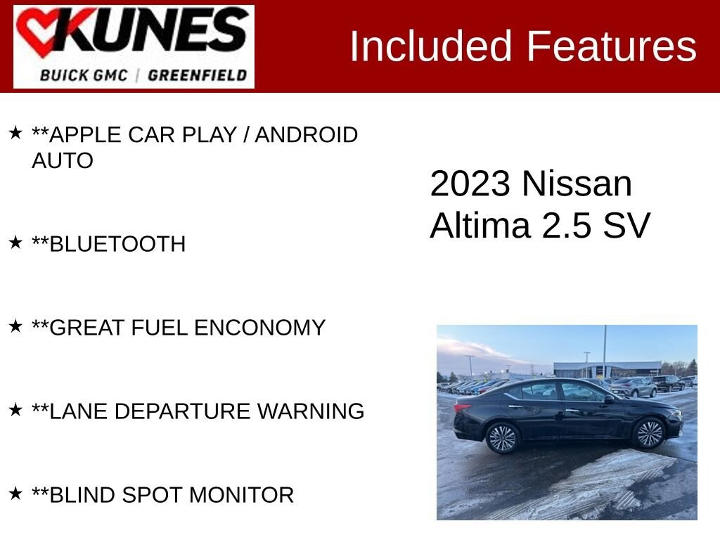 Used 2023 Nissan Altima 2.5 SV