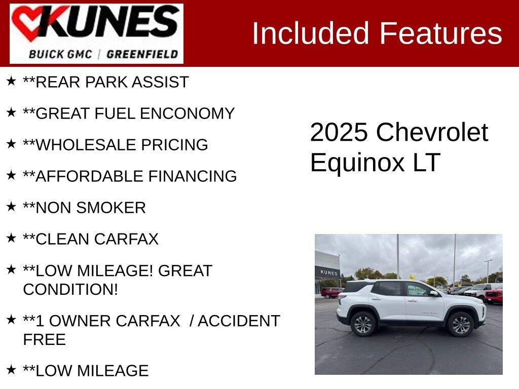 Used 2025 Chevrolet Equinox LT SUV