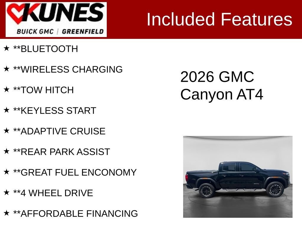 Used 2026 GMC Canyon AT4 Truck