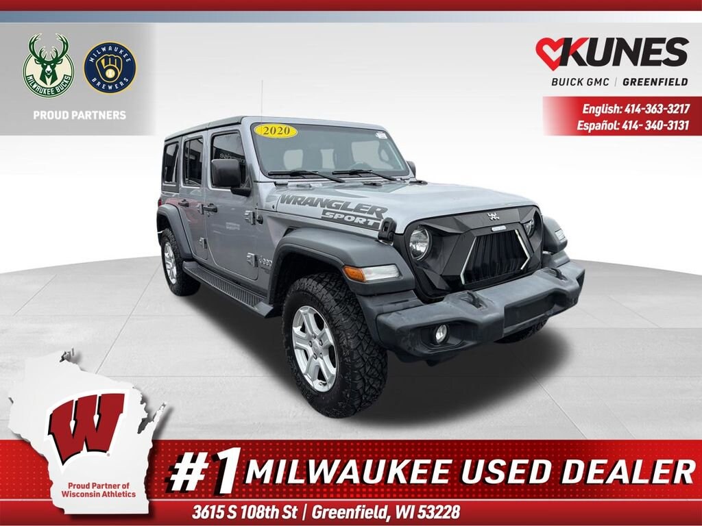 Used 2020 Jeep Wrangler Unlimited Sport S