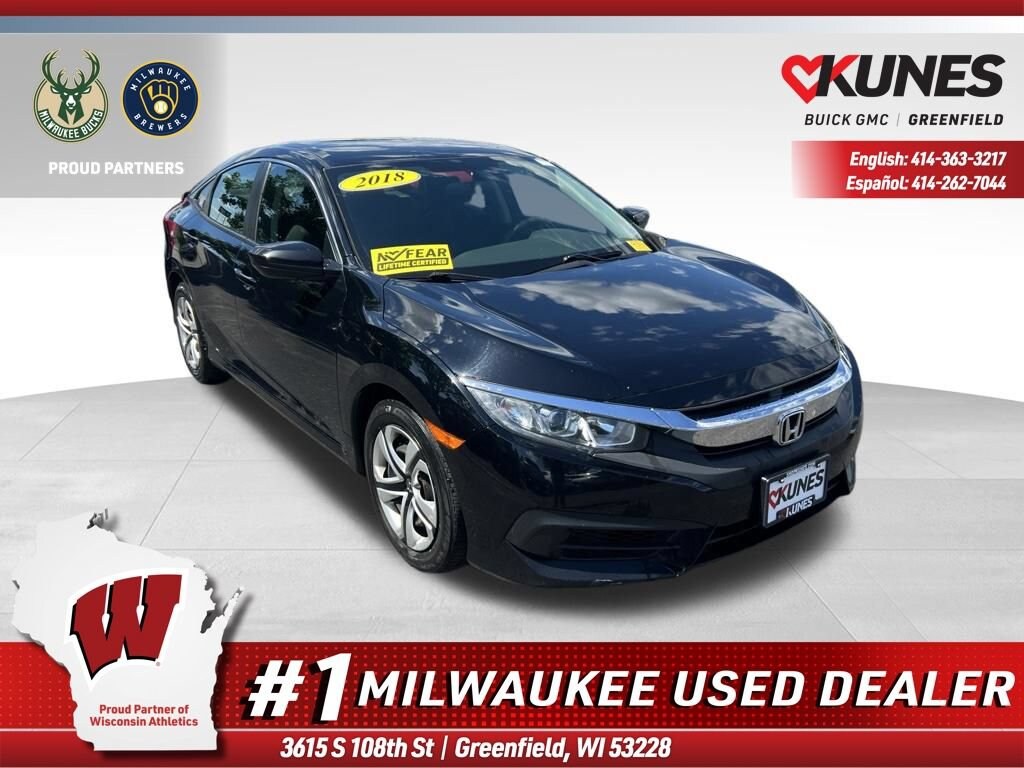 Used 2018 Honda Civic Sedan LX