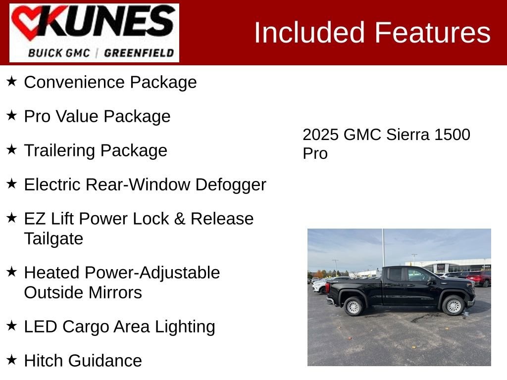 New 2025 GMC Sierra 1500 Pro Truck