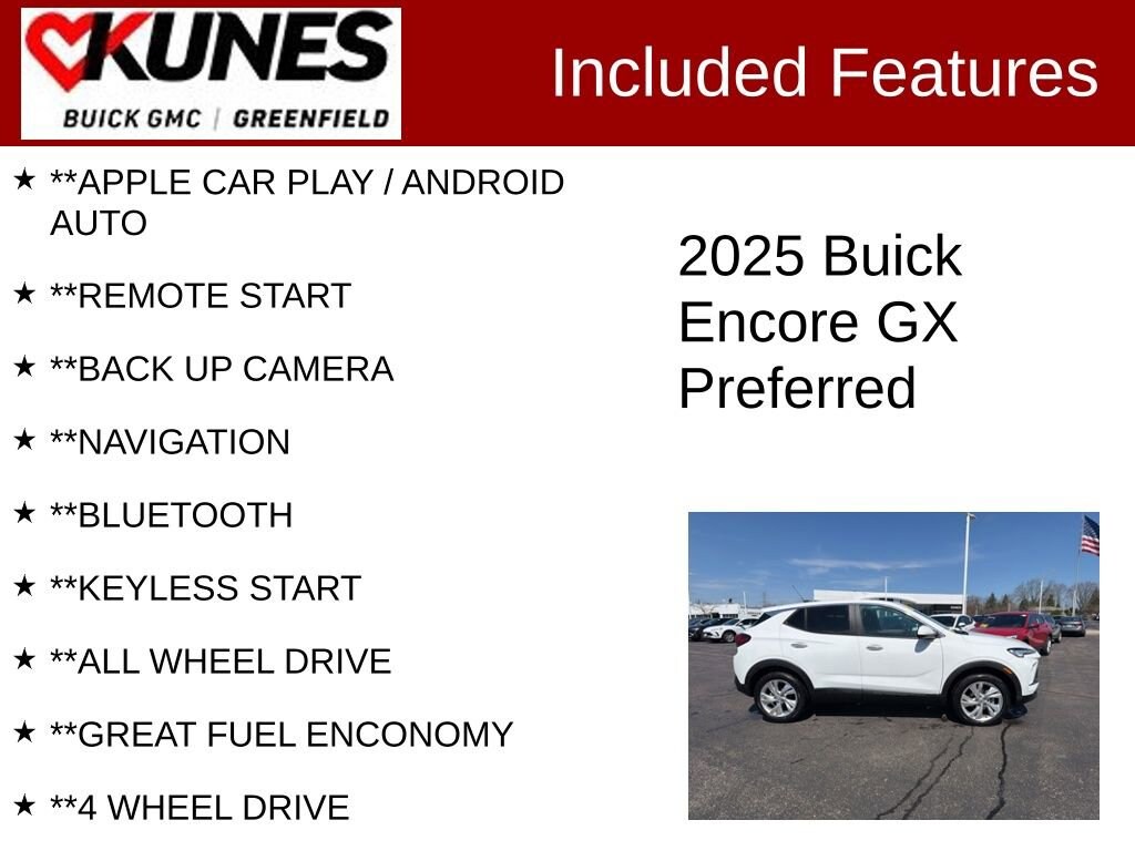 Used 2025 Buick Encore GX Preferred SUV