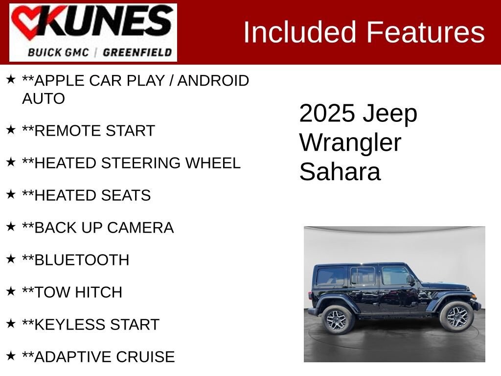 Used 2025 Jeep Wrangler Sahara