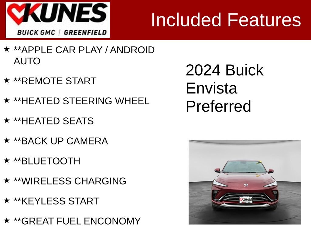 Used 2024 Buick Envista Preferred SUV
