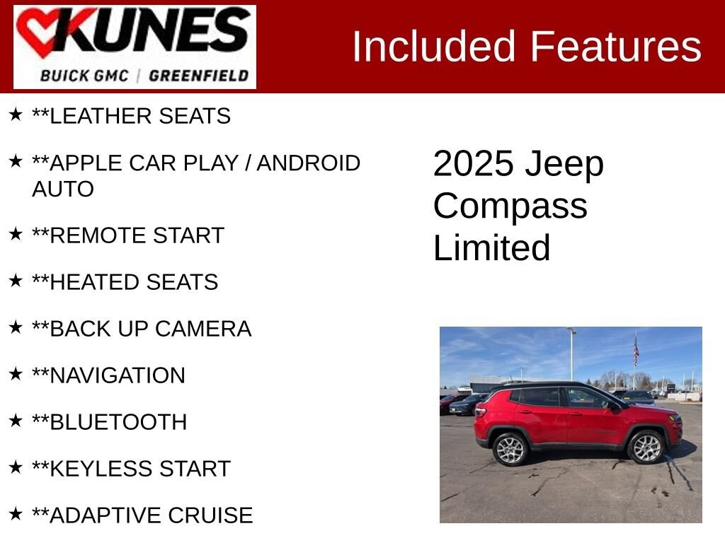 Used 2025 Jeep Compass Limited