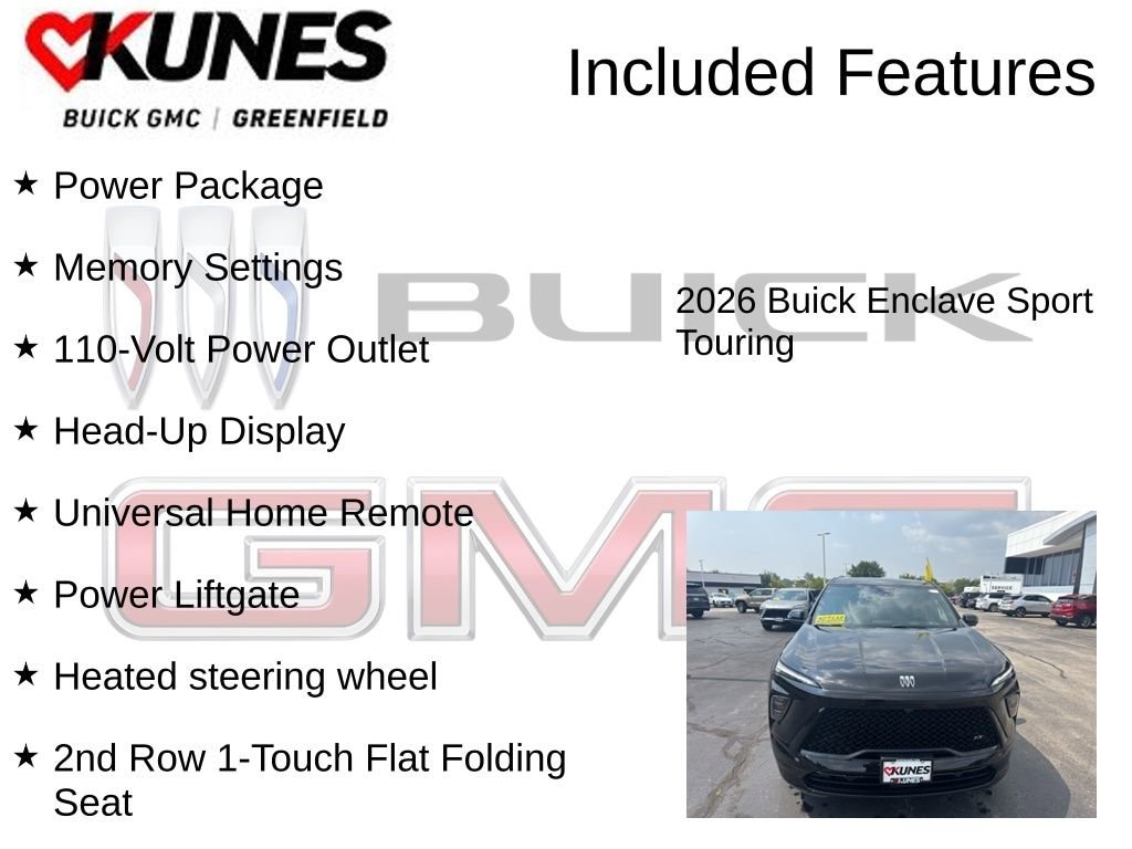 New 2026 Buick Enclave Sport Touring SUV