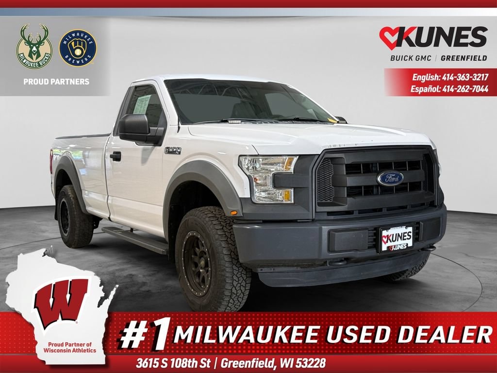 Used 2016 Ford F-150 XL with VIN 1FTMF1E86GKE06108 for sale in Greenfield, WI
