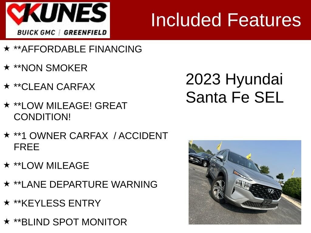 Used 2023 Hyundai Santa Fe SEL