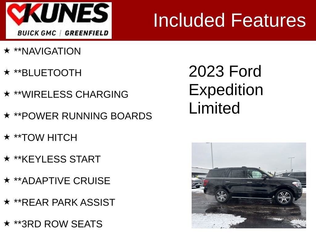 Used 2023 Ford Expedition Limited