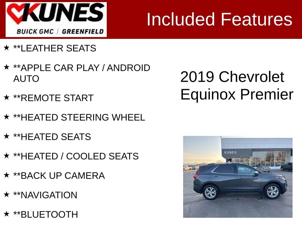 Used 2019 Chevrolet Equinox Premier SUV