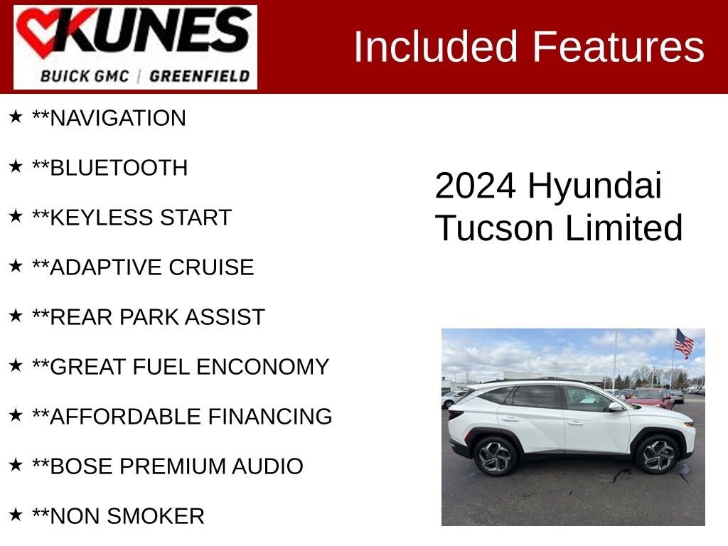 Used 2024 Hyundai Tucson Limited