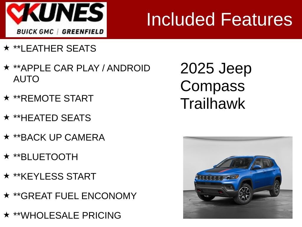 Used 2025 Jeep Compass Trailhawk