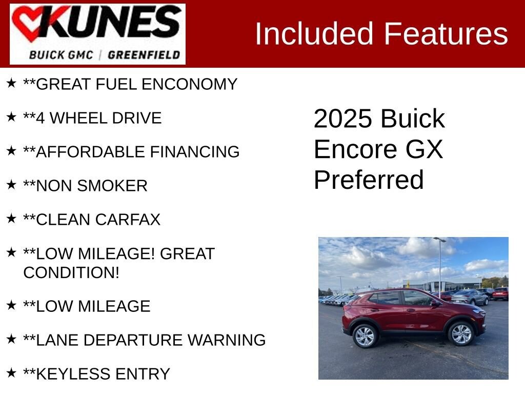 Used 2025 Buick Encore GX Preferred SUV