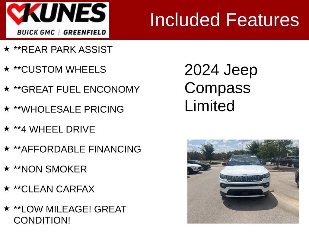 Used 2024 Jeep Compass Limited