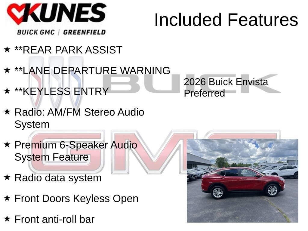 Used 2026 Buick Envista Preferred SUV