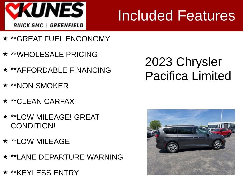 Used 2023 Chrysler Pacifica Limited