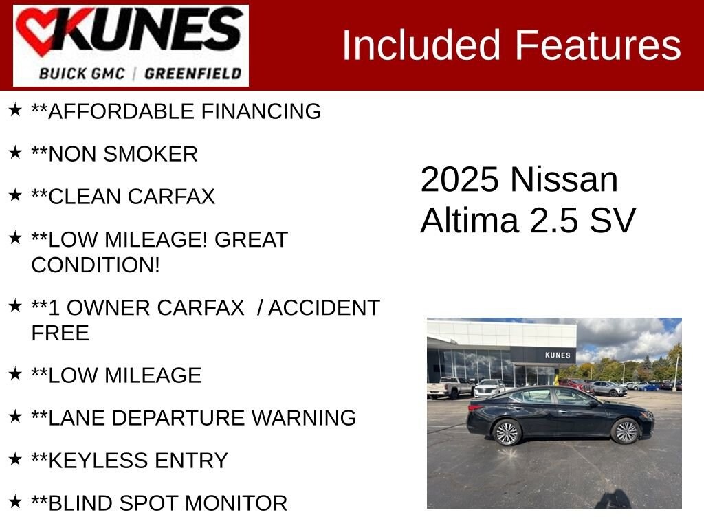 Used 2025 Nissan Altima SV