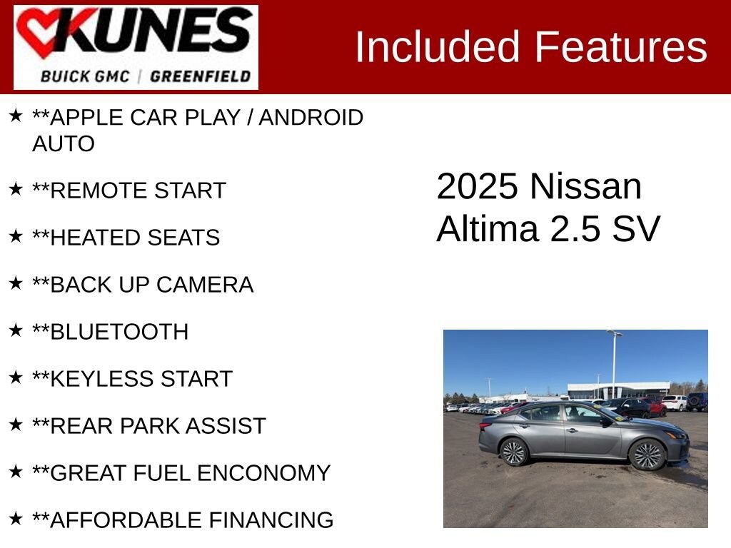 Used 2025 Nissan Altima SV