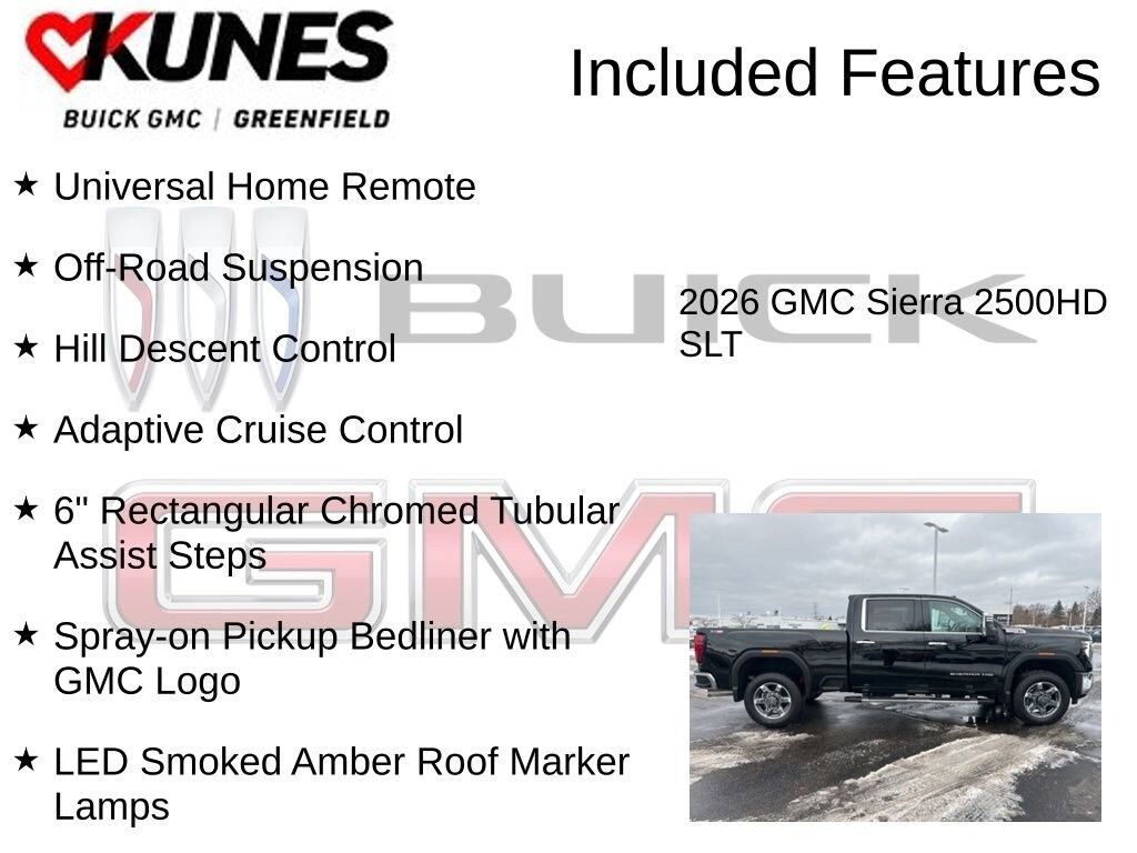 New 2026 GMC Sierra 2500 HD SLT Truck