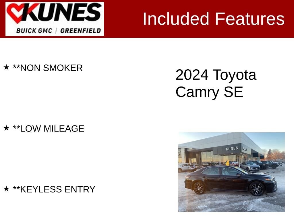 Used 2024 Toyota Camry SE