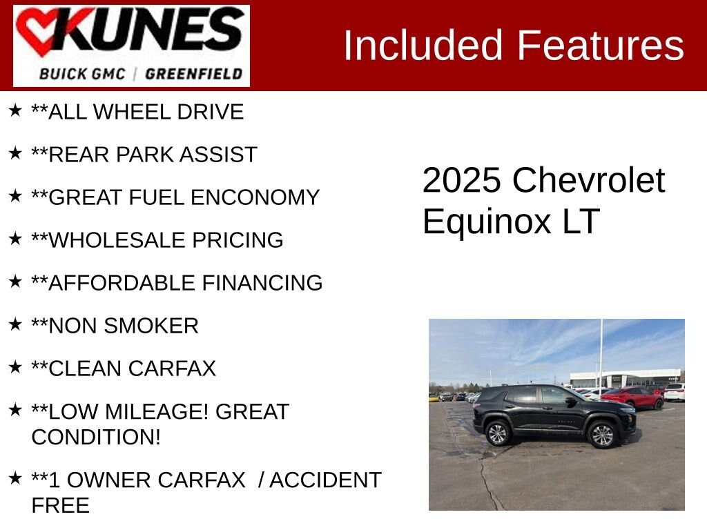 Used 2025 Chevrolet Equinox LT SUV