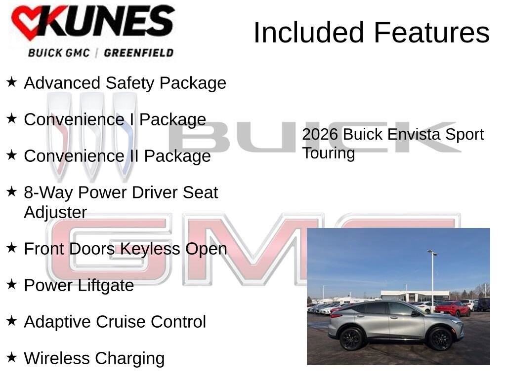 New 2026 Buick Envista Sport Touring SUV