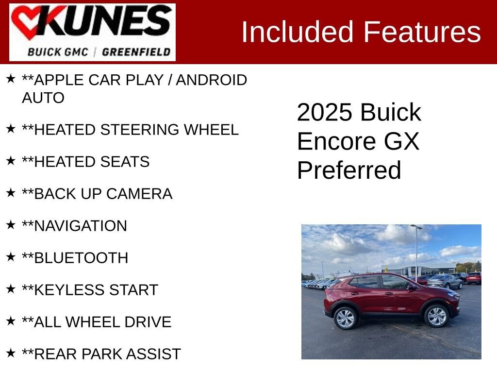 Used 2025 Buick Encore GX Preferred SUV
