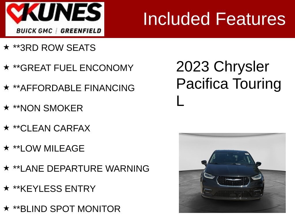 Used 2023 Chrysler Pacifica Touring L