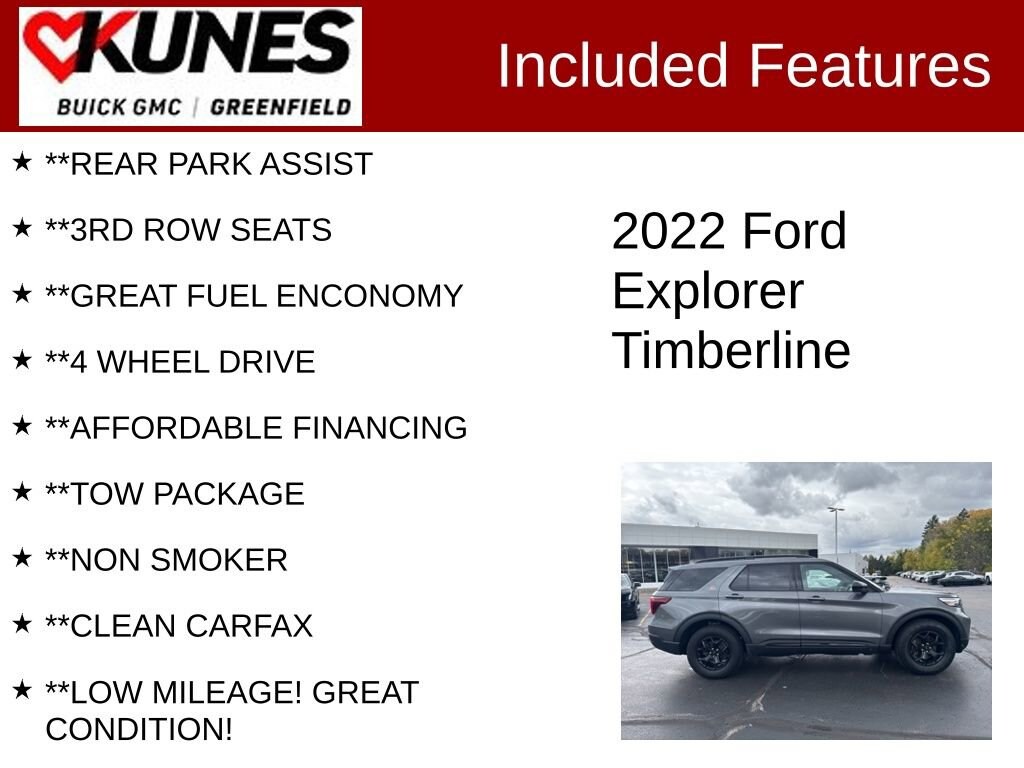 Used 2022 Ford Explorer Timberline