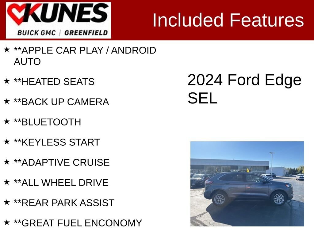 Used 2024 Ford Edge SEL