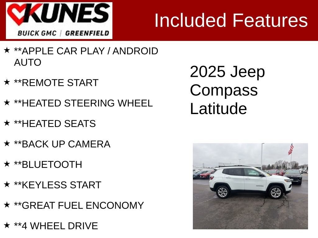 Used 2025 Jeep Compass Latitude