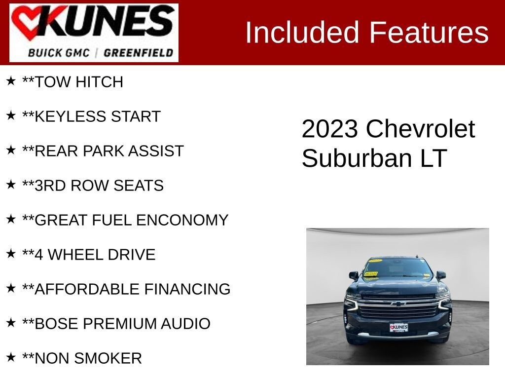 Used 2023 Chevrolet Suburban LT SUV